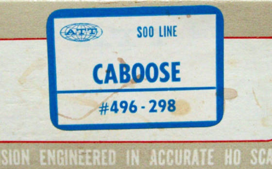 ATT Soo Line Caboose label