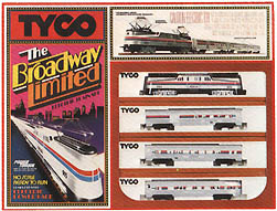 TYCO Broadway Limited Train Set
