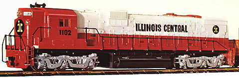 The Alco 630 Freight's Illinois Central Super 630