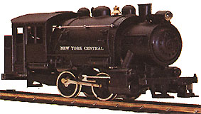The Booster Special's 0-4-0 NYC Steam Loco