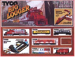TYCO Big Logger Train Set