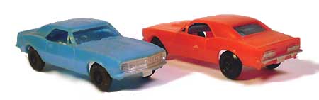 TYCO Camaro Front and Rear View