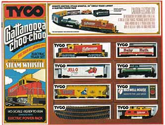 tyco rock island train set