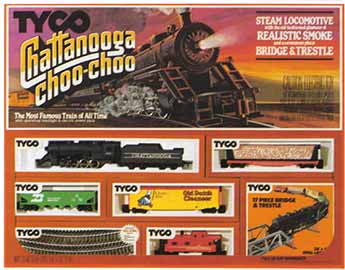 chattanooga choo choo train set