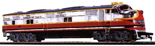 TYCO Milwaukee Road E-7A Diesel Locomotive