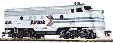 TYCO Amtrak F-9 from The Inter-City train set