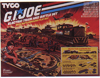 TYCO G.I. JOE Train Set from 1984
