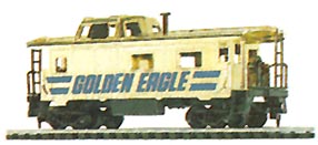 TYCO's Golden Eagle Caboose from 1980