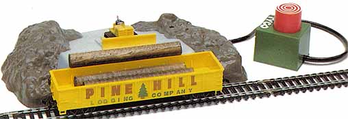 TYCO Log Loader with Pine Hill Gondola