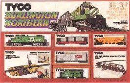 tyco steel hauler train set