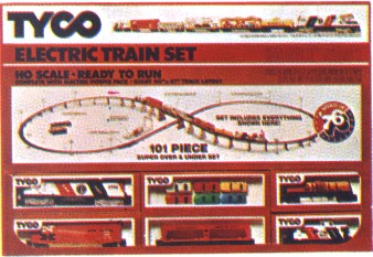 tyco bicentennial train set