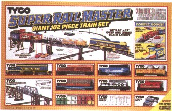 tyco road and rail set