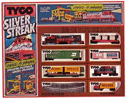 TYCO Silver Streak train set #7322