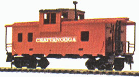 TYCO prototype Chattanooga Caboose