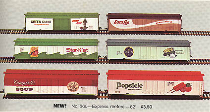 Express Reefers line 1973-74 catalog