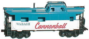 TYCO Wabash Cannonball Caboose