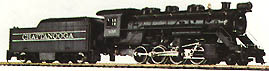 TYCO's original 2-8-0 Chattanooga Steam Loco