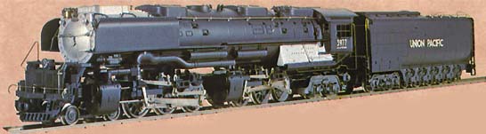 Challenger 4-6-6-4 Steam Engine