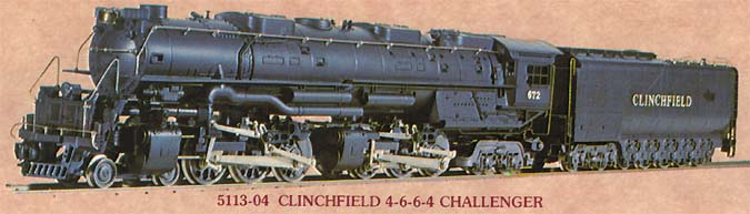 Challenger 4-6-6-4 Steam Engine