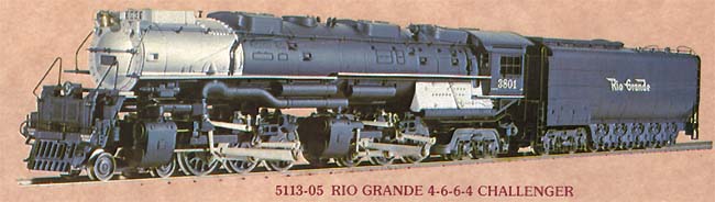 Challenger 4-6-6-4 Steam Engine