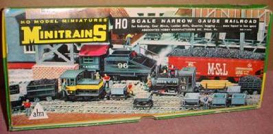 Ho narrow shop gauge model trains