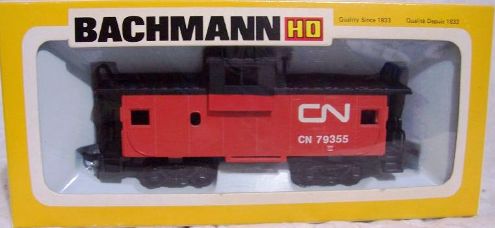 LE4340 BACHMANN Ho 1/87 Wagon queue US Wide vision caboose NW 518696 rouge 