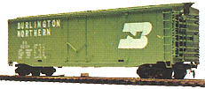 TYCO Burlington Northern 50ft. Box Car