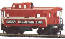 Caboose Rocky Mountain Line