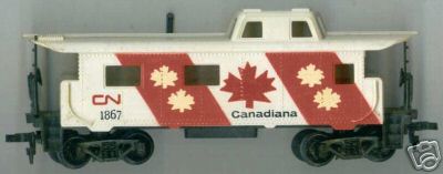 TYCO CN Canadiana Caboose