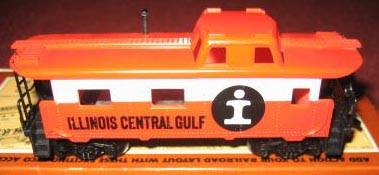 TYCO's 3rd ICG Caboose model from 1981