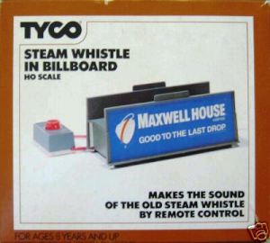 TYCO Steam Whistle in Billboard