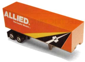TYCO US-1 Allien Van Lines Trailer #3948 from 1983