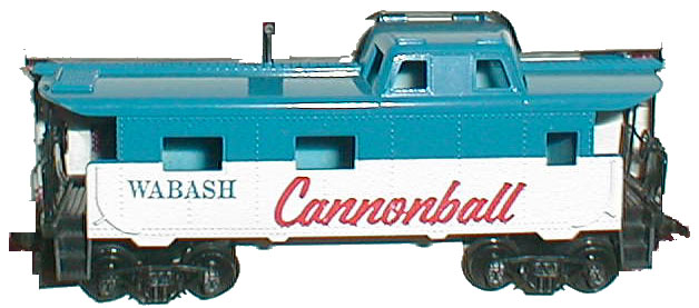 TYCO Wabash Cannonball Caboose